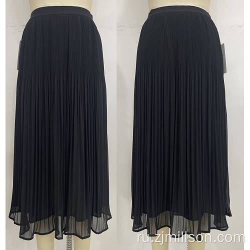 Плетеная плиссированная плиссированная юбка